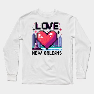 New Orleans Style Long Sleeve T-Shirt